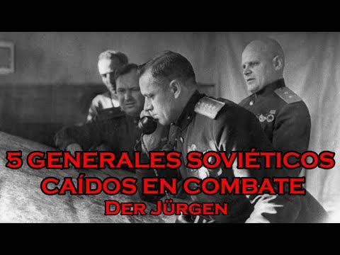 TOP 5: Generales soviéticos caídos en combate