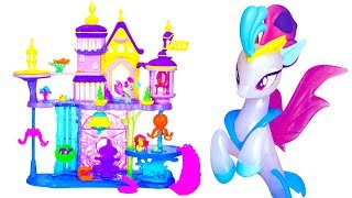 My Little Pony på svenska- Uppackning av My little Pony slott från My Little pony filmen the movie