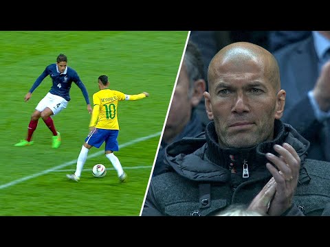 The Day Neymar Impressed Zinedine Zidane