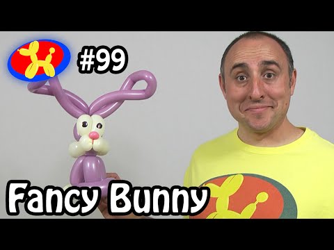 Fancy Bunny - Balloon Animal Lessons #99
