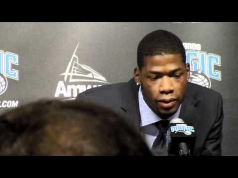 DeAndre Liggins Introductory Press Conference with Orlando Magic