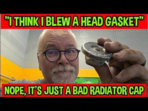 Faulty Radiator Caps are Often Mistaken For Serious Engine Issues!!
