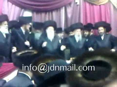 Wedding einikel of Slonimer Rebbe Kislev 5771