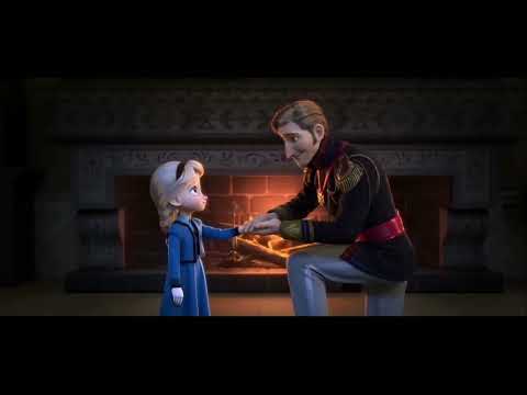 Blir du med å lage snømann (dub/vil du bli med å lage sjokomelk) Musikkvideo fra Frost