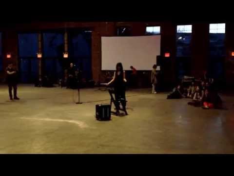 Julia Santoli at the Knockdown Center - Ende Tymes Noise Festival - 5/13/2015