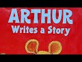 Arthur Writes A Story