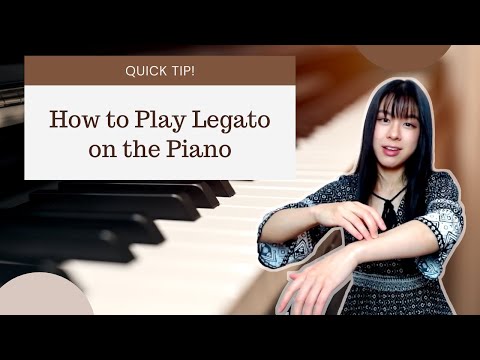 Weight Transfer to Play Legato on the Piano | Quick Tip