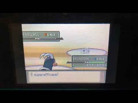 Pokémon Platino - Sfida contro Capopalestra Bianca (Rivincita)