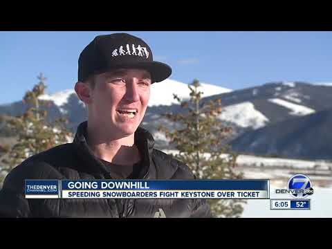 Snowboarders busted for ripping down family run at Keystone; boarders say they were in control