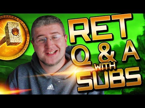 Ret Paladin BFA: Q&A with Subscribers (WoW BFA Ret Paladin)