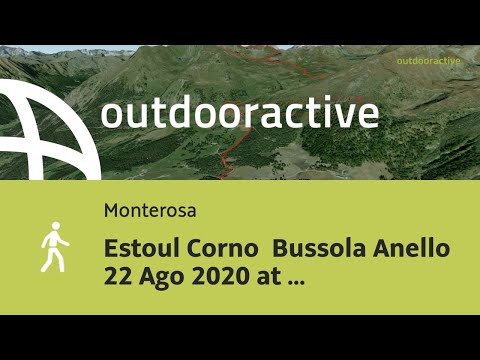 Video 3D interattivo: Estoul Corno  Bussola Anello 22 Ago 2020 at 06:46