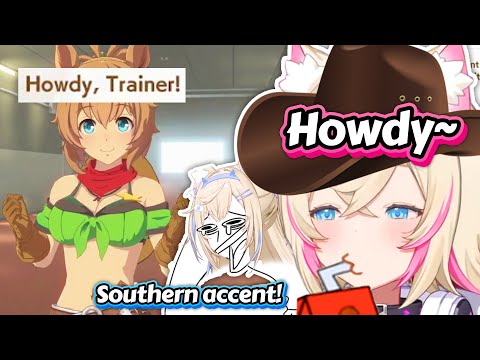 Mococo tried to speak with southern accent, and it was so hilarious and adorable