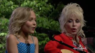 Alyvia Alyn Lind and Dolly Parton Singing Angel Hill Live on Home &amp; Family, May 31, 2016