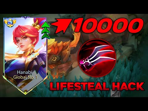 MOONTON THANKS FOR NEW HANABI LIFESTEAL HACK BUFFED BUILD! | HANABI NEW BEST BUILD 2025!