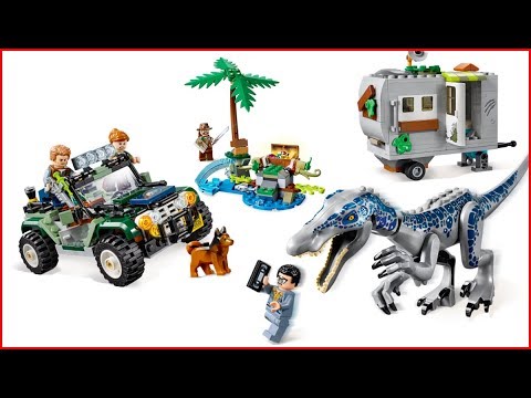 Vidéo LEGO Jurassic World 75935 : L'affrontement du baryonyx : la chasse au trésor