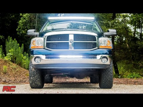 2003-2017 Dodge Ram 2500/3500 20-inch LED Light Bar Bumper Mount by Rough Country