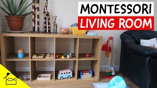 MONTESSORI ROOM BY ROOM - LIVING ROOM | Montessori at Home Room Set-Up