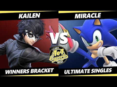 4o4 Smash Night 67 - Kailen (Joker) Vs. Miracle (Sonic) SSBU Ultimate Tournament