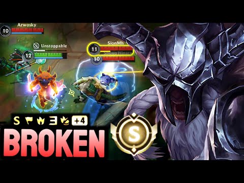 OLAF 100% AGGRESSIVE 15 KILLS ON HIGH ELO (S RATED) HOW DESTROY CC COMPS - Olaf Wild Rift