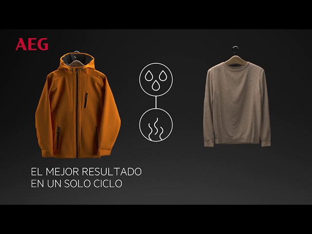 AEG L7WEE962 Lavasecadora de Carga Frontal 9Kg/6Kg E Blanca video