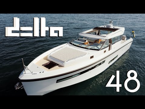 Delta Powerboats 48 Coupe video