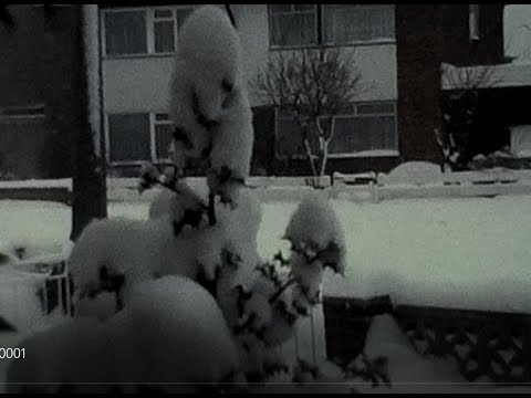 Snow in Longlevens Gloucester January 1982