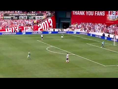 MNT vs  Germany Germany Own Goal   June 2, 2013