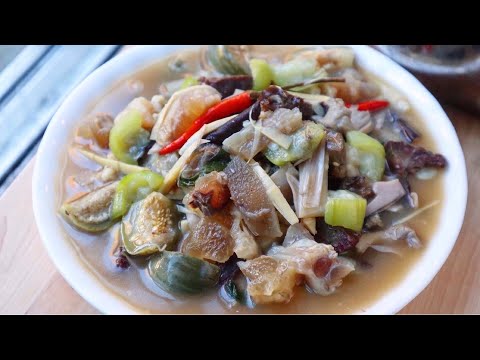 Beef Tendon Soup: Nqaj Nyuj Leeg Hau