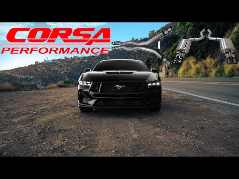 2024 MUSTANG GT CORSA EXTREME VALVED EXHAUST
