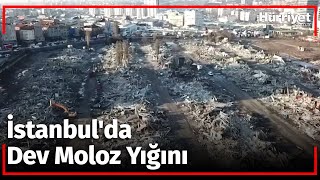 Zeytinburnu Nakliyeciler Sitesinin Yıkımı 4 Günde Tamamlandı