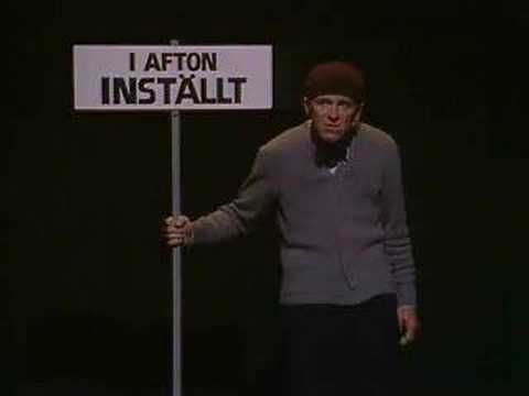 Galenskaparna och After Shave - I afton inställt