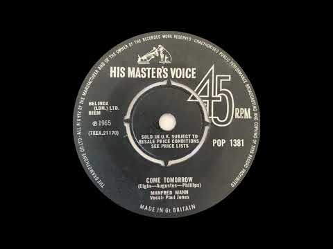 1965: Manfred Mann - Come Tomorrow - mono 45