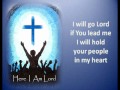 Here I Am Lord - Daniel O'Donnell - with lyrics ...