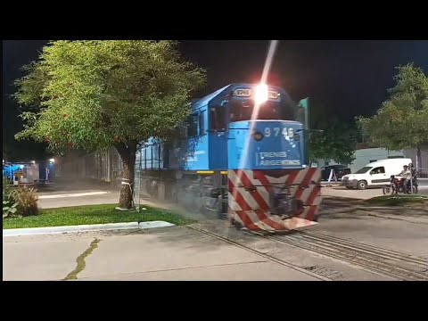 Tren 5004/9746 por Simoca. Tucumán 🚂💪