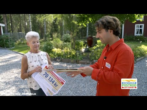Daniel besöker härliga vinnare i ett somrigt Roknäs - Postkodlotteriet