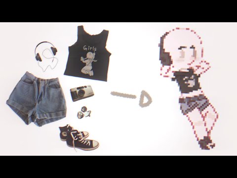 ♡💀Aesthetic Gothic/Grunge/Emo Outfit Ideas For Girls, GACHA CLUB
