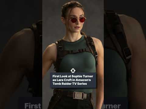 Sophie Turner is Lara Croft in Prime Video's Tomb Raider TV series! #tombraider #sophieturner #tv