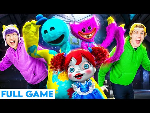 POPPY PLAYTIME - THE MOVIE! (ALL CHAPTERS + ALL ENDINGS!)