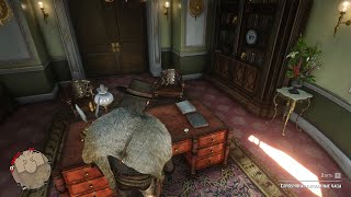 RDR2 - A secret room in Saint Denis with a strange loot box that we will never get into legally