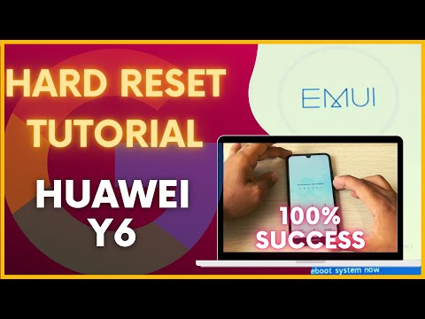 How to hard reset huawei Y6 2019 VERY EASY METHOD