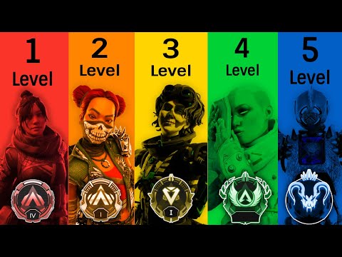 The 5 Levels Of Apex Players Explained
