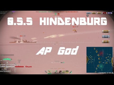 Stream Highlight: Hindenburg in 0.5.5 - Still an AP God [221k damage]