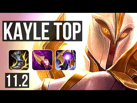 KAYLE vs CAMILLE (TOP) | 67% winrate, 6 solo kills | EUW Diamond | v11.2