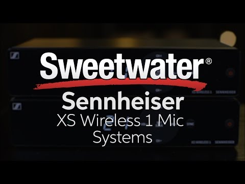 Sennheiser XS Wireless 1 Mic Systems Demo