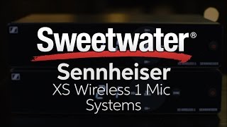 Video thumbnail for Sennheiser XS Wireless 1 Mic Systems Demo by Sweetwater