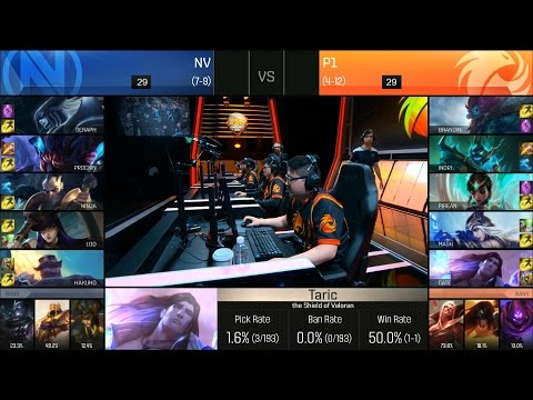 P1 vs NV Game 2 Highlights - PHOENIX1 vs TEAM ENVY NA LCS Week 9 Summer 2016