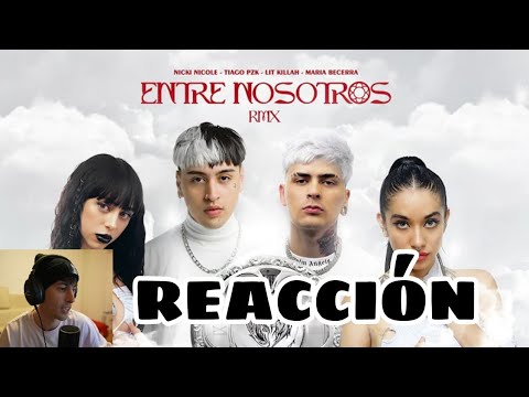 ROBLEIS *REACCIÓN A TIAGO PZK, LIT KILLAH, MARIA BECERRA, NICKI NICOLE - ENTRE NOSOTROS REMIX*