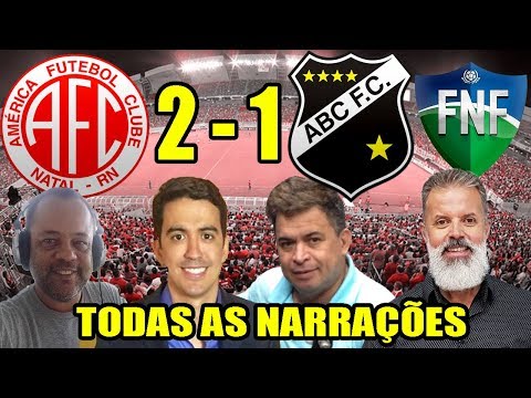 Todas as narrações - América-RN 2 x 1 ABC / Mecão Campeão Potiguar 2019
