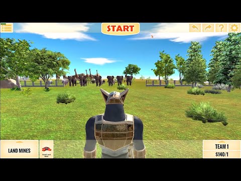 Ghor Hammer VS Modern Mammals. Animal Revolt Battle Simulator ARBS