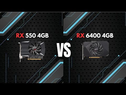 RX 550 4GB vs RX 6400 4GB | Test | How Big is the Difference?